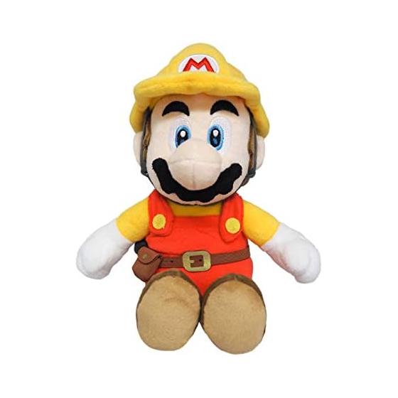 San-ei Boeki Super Mario Maker 2 Builder Mario (S) Plush SMM01
