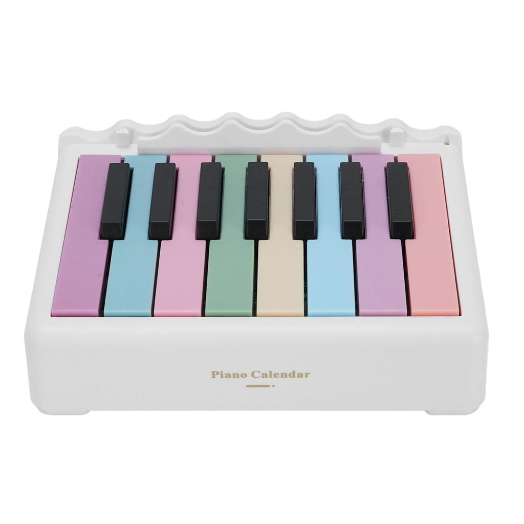 Piano Calendar 2025 Miniature Piano Desk Calendar Playable Piano Desk Calendar for