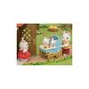 Sylvanian Families Doll & Furniture Set [Chocolate Rabbit Twins - Furniture Set] DF-14 ST Mark Certified Ages 3+ Toy Dollhouse Sylvanian Families