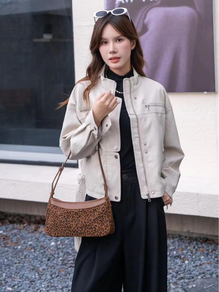 Autumn/Winter Women's Genuine Leather Suede Shoulder Bag - Retro Commuting Crossbody