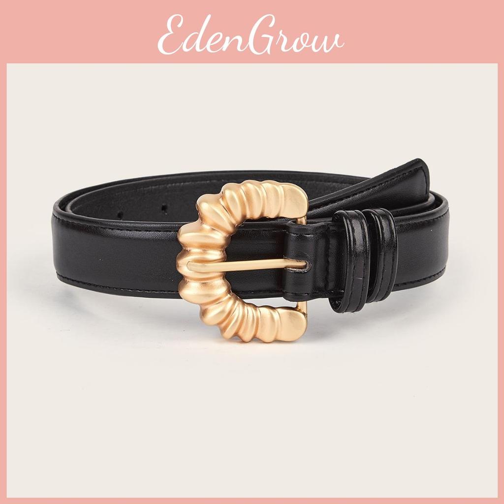 Stylish Retro Thin Waist Belt For Women With Alloy Buckle Ins Style Korean Fashion