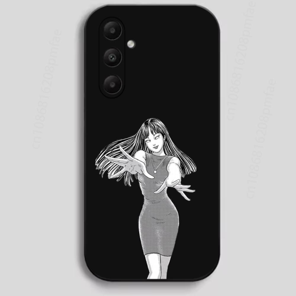 

J-Junji Ito T-Tomie Phone Case for Samsung Galaxy A73,23,53,33,24,72,22,52,32,54,A34 Soft Cover Samsung A03