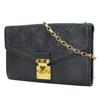 Used LOUIS VUITTON Shoulder Bag Pochette Saint-Germain M60638 Monogram Ann Platt Noir Chain Wallet