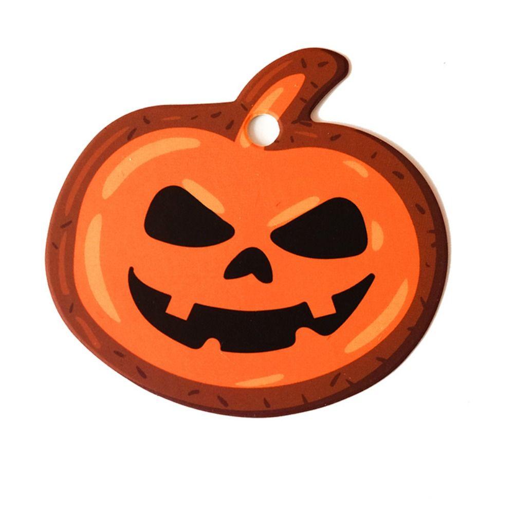 

50pcs DIY Gift Halloween Gift Tags Paper Halloween Paper Cards Halloween Party Decor Style 6
