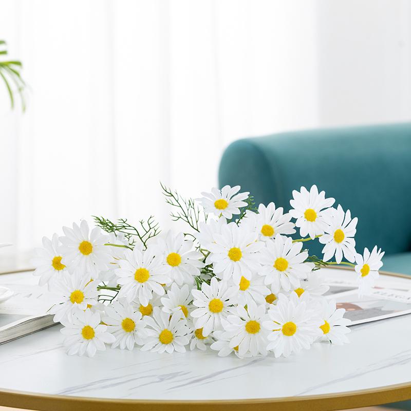 Шикарная искусственная композиция из ромашек и ромашки для декора дома или хоумстея