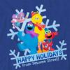 Sesame Street Unisex Adult Winter Wishes Heather T-Shirt