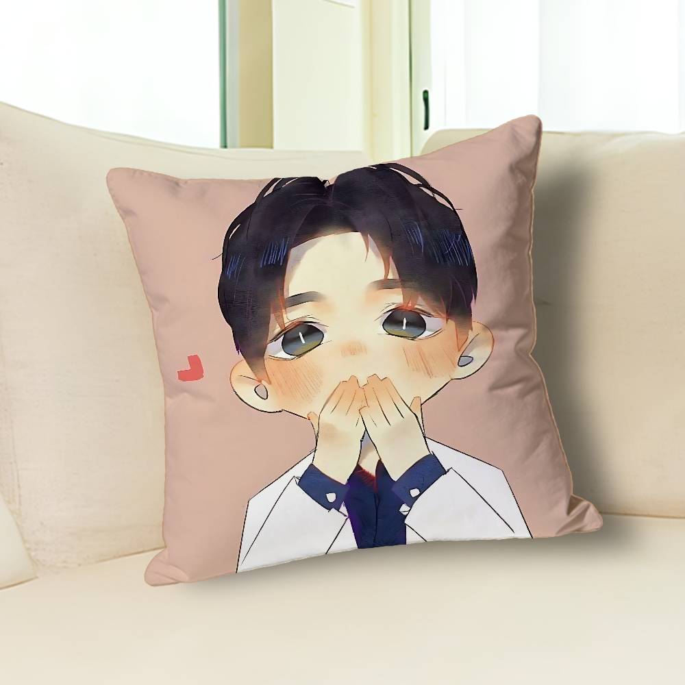 Singer D-Dimash K-Kudaibergens Celebrity Merchandise All-Match Printed Pillow Case Sofa Car Office Room Decoration Protector