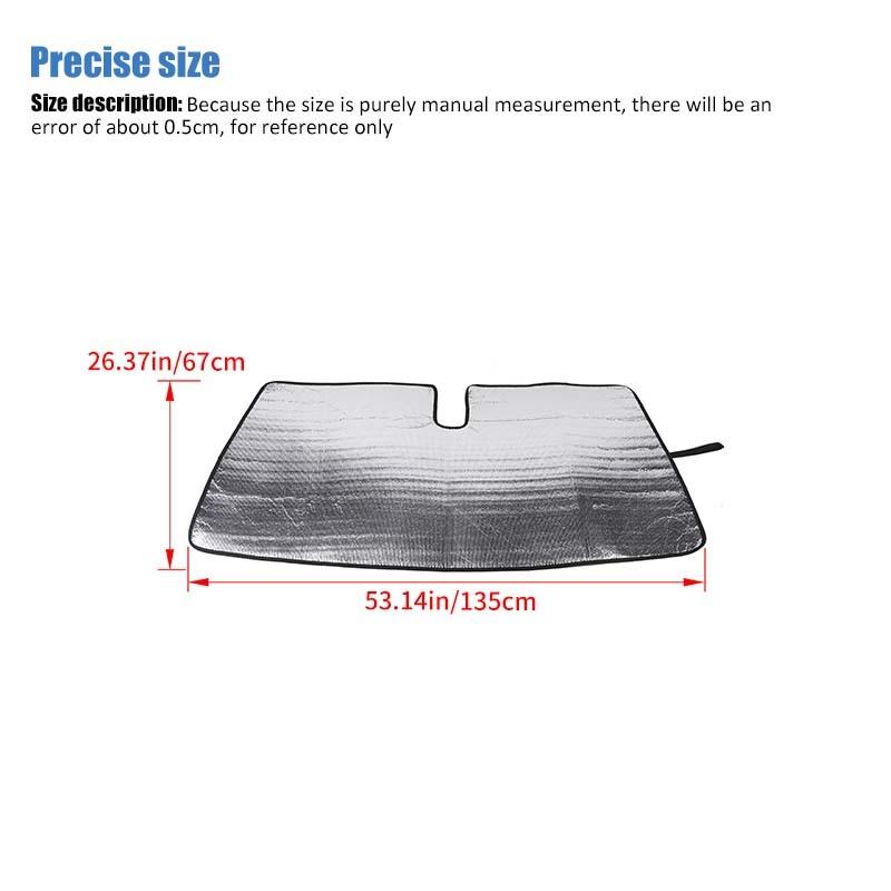 Car Front Windshield Sunshade Window Shade Foldable Sun Visor Cover Fit For Chevrolet Colorado /GMC-CANYON 2014-2022 Car Interior Accessories,1 Pcs
