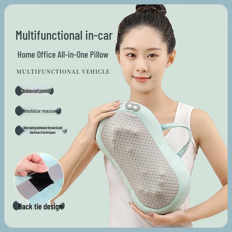 WEZHO Heated Neck Massage Pillow