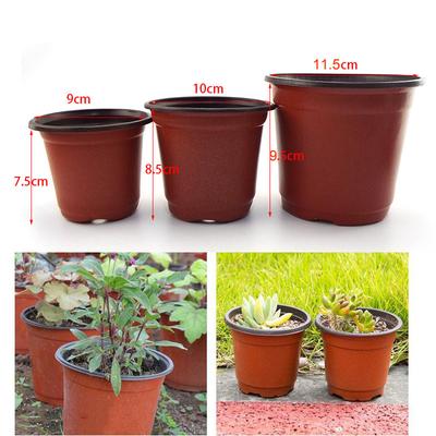 50pcs Plastic Nursery Pot Planter Pots Containers Plant Flower Starting Planting Tray Grow Box for Home Garden Supplies