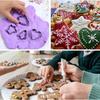 Christmas Cookie Cutters Set, 18 Piece Stainless Steel Holiday Cookie Baking Tools Gingerbread Man Snowflake Christmas Tree Hear Star Angel Shapes