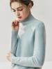 Que Fei Women's Classic Cashmere Half-High Collar Sweater - Soft, Thickened, Loose Knit Base Layer