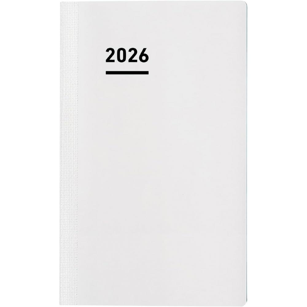 

Kokuyojibun Дневник Мини 2026 Сменный блок Ежемесячный Еженедельный B6 Slimni Jrm 26 Начинается в ноябре 2025 B6 Slim