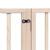 Vidaxl Foldable Dog Gate, With Door, 4 Panels, 320 Cm