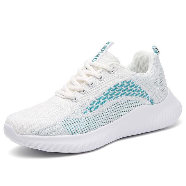 

Женские дышащие кроссовки, большие размеры 35-42, легкие прогулочные кроссовки для девочек, повседневная уличная мужская спортивная обувь для бега 42