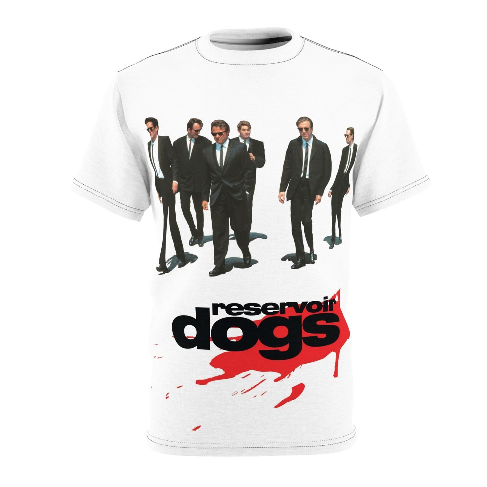 Reservoir Dogs Cult Movie All Over Print T-Shirt, Concert Unique Tee Shirt Unisex T-Shirt XXL