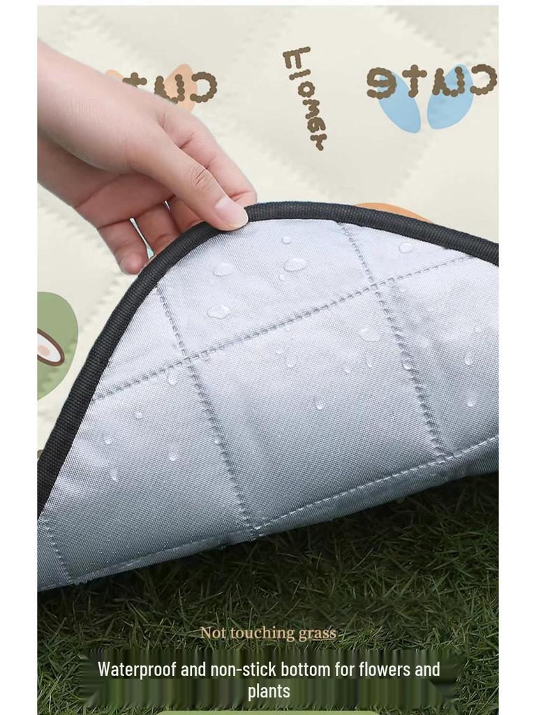 Waterproof Outdoor Picnic & Camping Mat: Thick, Moisture-Proof, Portable Lawn Cushion