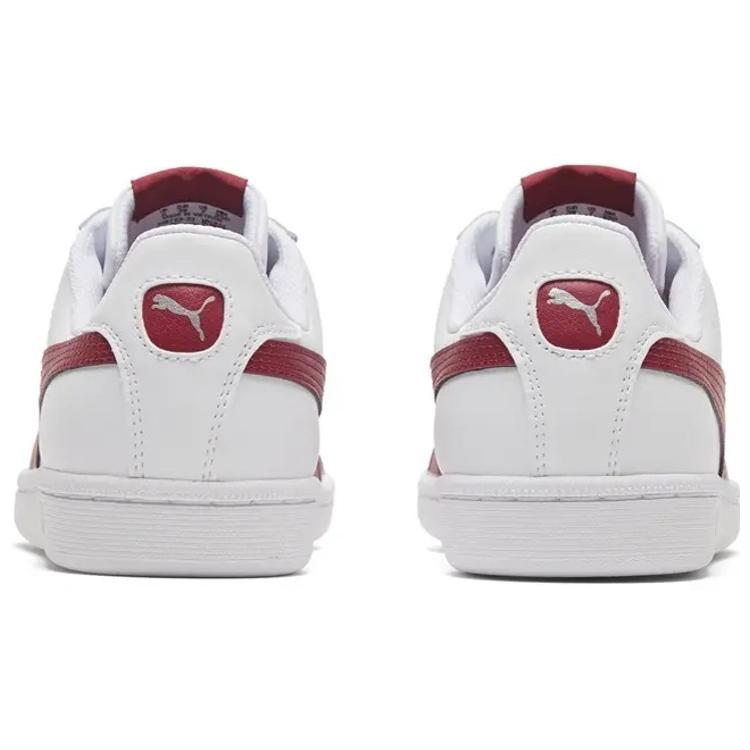 Puma Smash White Tibetan Red 356722-23