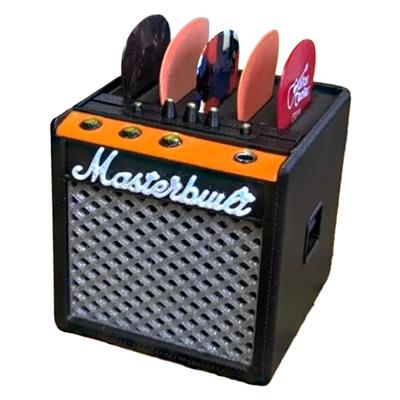 Gitarrenplektrenhalter, 3D-gedruckter Plektrenhalter, Amp-Lautsprecher, Gitarrenplektrenhalter, Box-Organizer für Bassgitarren, Ukulele