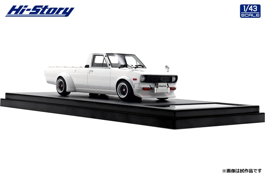 INTERALLIED Hi Story Scale Datsun Sunny Truck Customized White 1/43 (1979) (Finished Product)