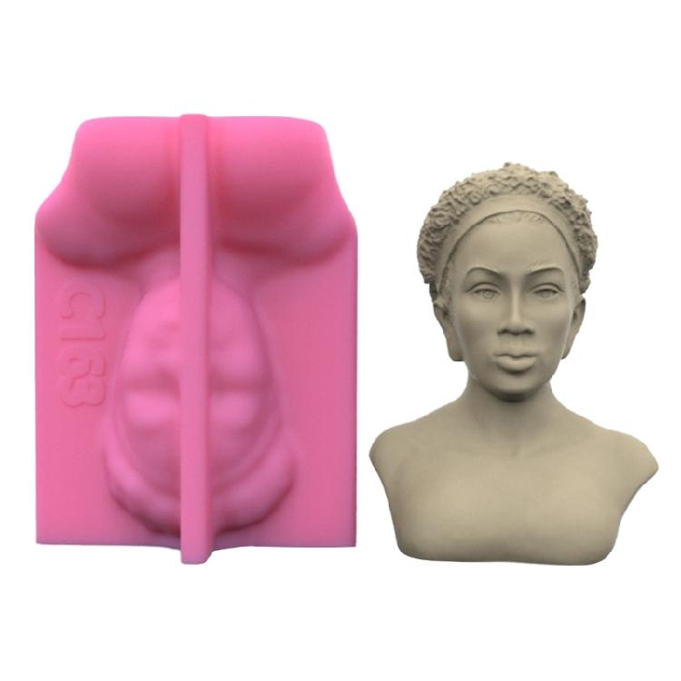 Epoxy Resin Goddess Avatar Ornament Mold Silicone Crafts Mold for Home Decor 1
