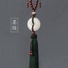 Exquisite High-end Jade Car Pendant  Interior Decoration  Men's and Women's Safety Protection  Creative Hanging Accessories