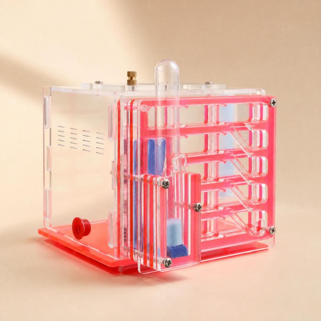 Underground Crawler House Clear Acrylic Habitat Transparent Formicarium for Educational