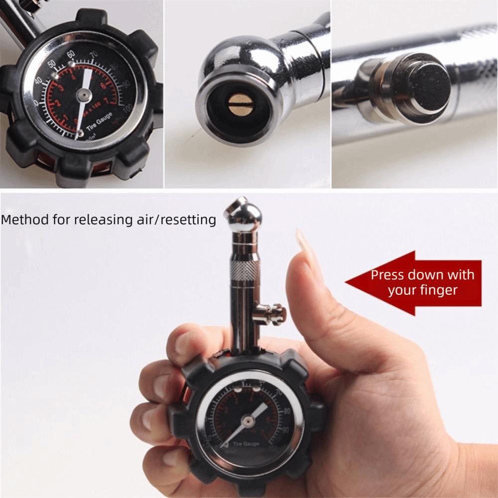 Reset Function Air Pressure Meter High Accuracy Tire Pressure Monitoring Tool  Auto Repair