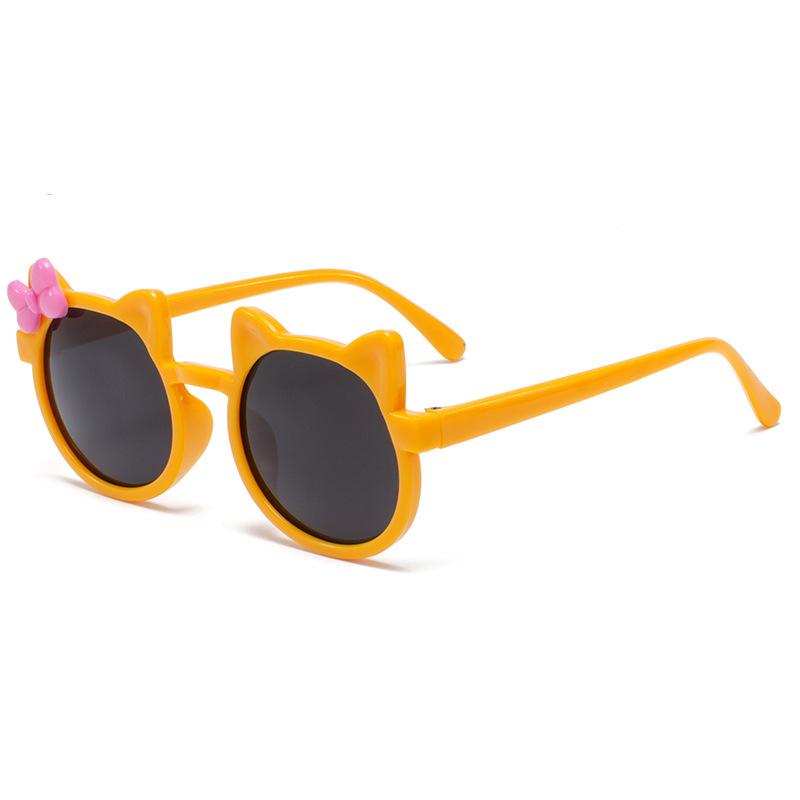 Children'S Sunglasses Cute Bow Cartoon Children'S Fun Sunglasses Shading Girls Sunglasses Multi-Color