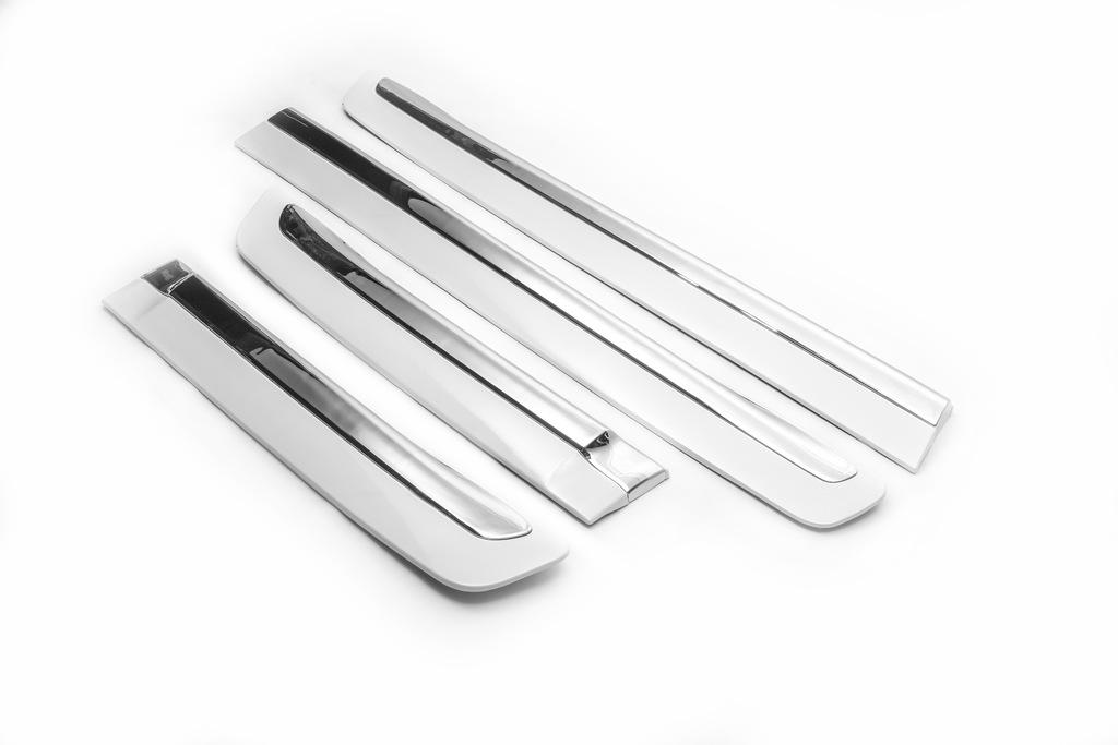 Juego de molduras de puerta (2008-2016) Color blanco para Lexus LX570 / 450d