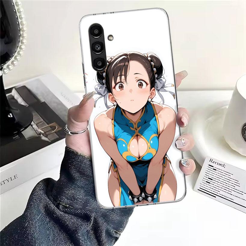 ChunLi S-Street F-FighterS Phone Case For Samsung Galaxy A13 A14 A15 A16 A17 A53 A54 A55 A56 A57 A33 A34 A35 A36 A37 A23 A24 A25