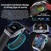 2025 New Sapphire Glass Air Pump Airbag Test Three High Smart Watches Men ECG Heart Rate Blood Pressure Health Tracker Smartwatch