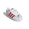 Adidas Hello Kitty x Superstar J Celoplošné embosované mašle Dětské tenisky Bílá Oblačně bílá Živě červená GV8865