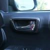 Fit Fits Toyota Tacoma 2016- Carbon Fiber ABS Interior Door Handle Bowl Trim