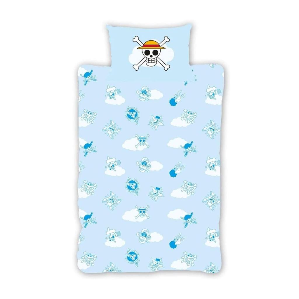 One Piece Reversible Characters Duvet Cover Set