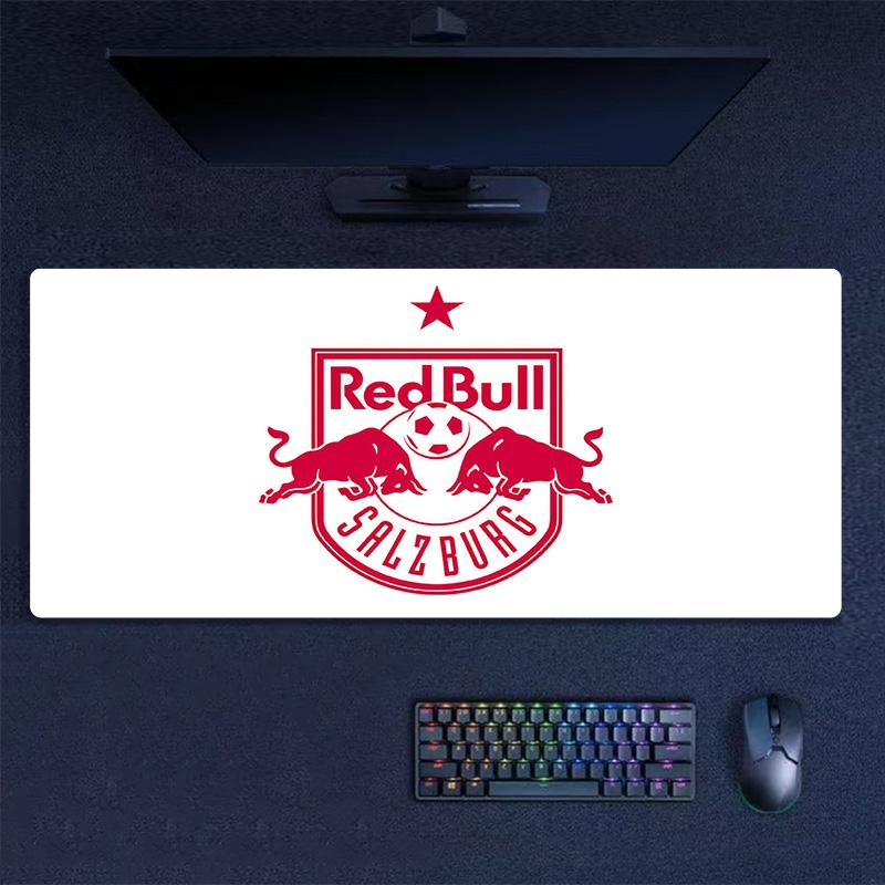 FC Red Bull Salzburg Print Cushion Non-slip Laptop Tablet Big Mousepad XXL Mat Mini PC Playmat With Lock edge