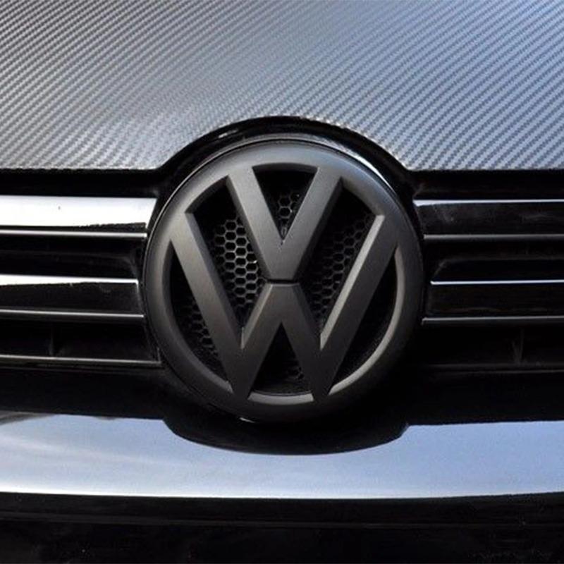 Hub Caps 1/2PCS Car Front Bonnet Grill Rear Trunk Emblem LogoR6 Cover For Volkswagen VW Golf 7 Sportvan Polo 2013-2020 Golf 4 5 6