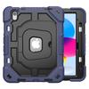 For iPad (2025)/10.9 (2022) Case Kickstand Silicone+PC Shockproof Protective Tablet Cover