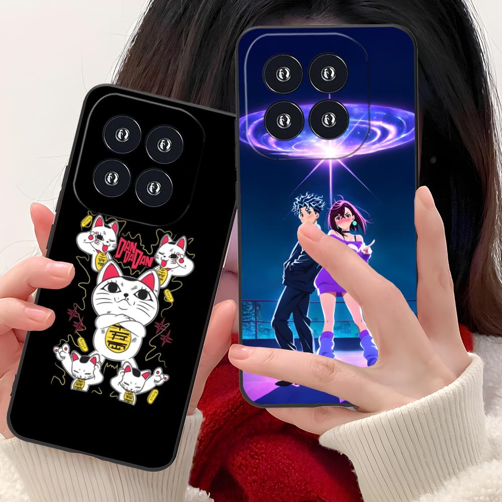Anime Dandadan Mobile Phone Case for Xiaomi 15 14 13 12 Mi 11 T Ultra Lite Pro S X 5G Colour Printing Pretty Luxury Cellphones