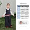 JELLYBABY French Style Long Sleeve T-Shirt Denim Vest and Pants 3-Piece Set