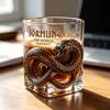 Octopus Whiskey Glass 260ml Rum Tasting Glass Deep Sea Creature Tumbler Collectible Cocktail