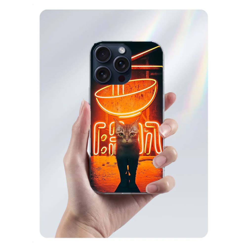 Game S-Stray Cat Clear Phone Case For Iphone 17 Air 16 Pro Max 15 Pro 14 Plus 17E 16E 11 13 12 Mini Cover Cases Fundas Cell TPU