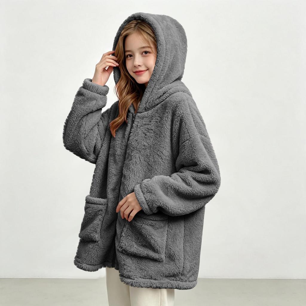Boys and Girls Comfortable Zip-Up Hoodie Top for Casual and Everyday Wear