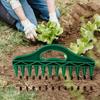Hand Dibbler 12-Hole Fast Seeding Garden Seeder Tool Seed-in Soil Digger and Soil Spacer Planting Aids for Efficient Gardening