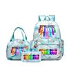 Sprunki Rhythm Box Cartoon Kids School Backpack Set With Lunch Bag Pencil Case Boys Girls