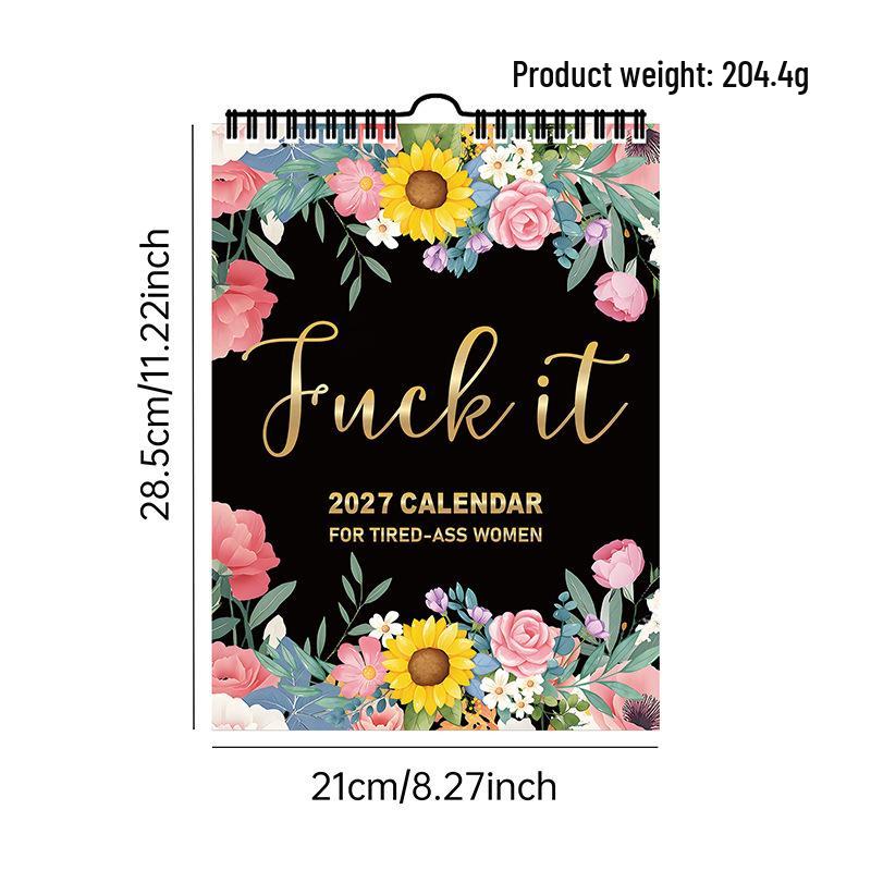Calendar for Exhausted Women