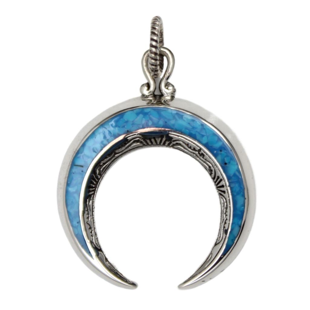 [goodvibrations] Turquoise Nadja Horseshoe Pendant - Good Vibrations - Men's & Women's