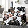 Alice Wonderland Mad Hatter'S Tea Party Blanket Soft Throw Blanket For Home Bedroom Bed Sofa Travel Office Solid Christmas Blanket
