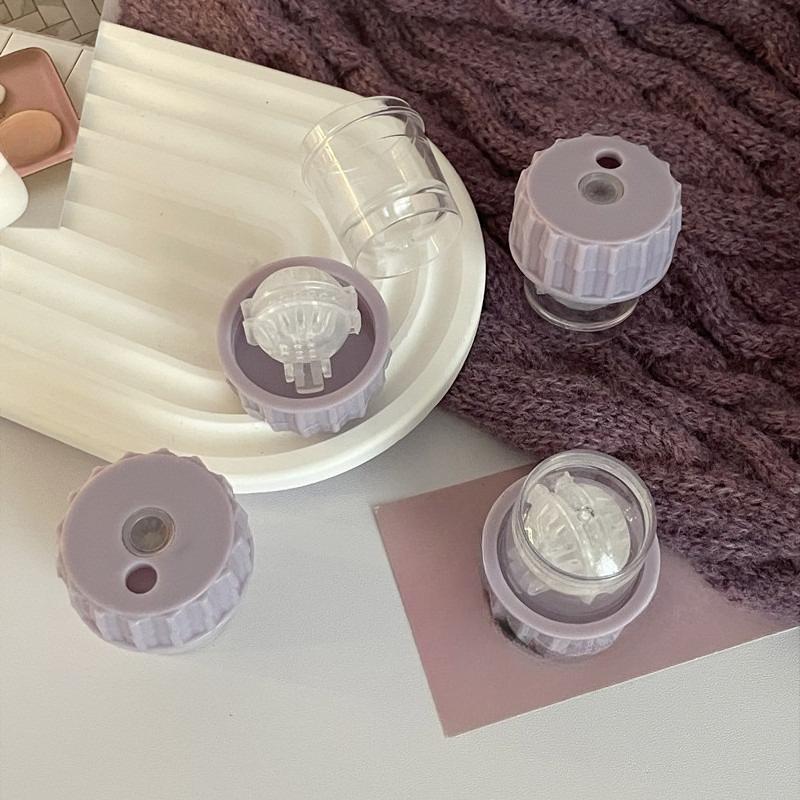 Portable Contact Lenses Cleaning Tools Colored Contact Lens Clean Case Box Plastic Container Storage Holder Eyewear Accessories