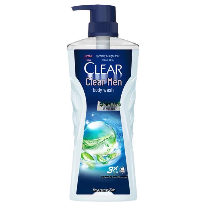 Clear Men Cool & Refreshing Oil Control Body Wash